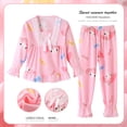 thumbnail image 5 of Pijama para niños Cinnamoroll, traje de manga larga, Kawaii Anime Sanrioed Melody Kuromi, dibujos animados, otoño e invierno, ropa de dormir bonita para niños, 5 of 5