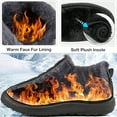 thumbnail image 3 of Ablanczoom Womens Snow Boots: No-slip Warm Fur Winter Woman Ankle Booties, 3 of 5