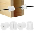 thumbnail image 1 of Kit de Enrutamiento de Cables Uxcell de 4 Piezas, Grommet de Silicona para Pasar a Través de la Pared de 1-3/8 Pulgadas para Cable Ethernet Blanco, 1 of 1