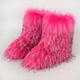 thumbnail image 1 of Botas de animales de imitación de color a la moda para mujer más botas de cachemir botas de nieve Wmkox8yii ghj882, 1 of 7