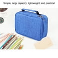 thumbnail image 5 of Deals of the Day Clearance Prime Womens Pen Bag Art Storage Pen Curtain 72 Hole Sketch Brush Color Pencil Bag Porous Stationery Box, 5 of 5