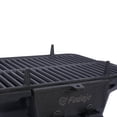 thumbnail image 4 of WRXELAN Cast Iron Hibachi Grill – Portable Charcoal BBQ for Outdoor Cooking, Durable Tabletop Skillet, Compact Camping Charcoal Cooker for Tailgating, Picnics & Hunting (Oval), 4 of 20