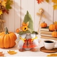 thumbnail image 6 of Fall Gnomes Plush Fall Decorations Hold Pumpkin Corn Wear Sunflower Hat Swedish Tomte Doll Elf Autumn Harvest Thanksgiving Gnomes Table Decorations for Home Kitchen Indoor, 6 of 6