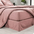 thumbnail image 3 of Bare Home 7-Piece Heathered Bed in a Bag, Queen, Heather Rosewood, 3 of 8