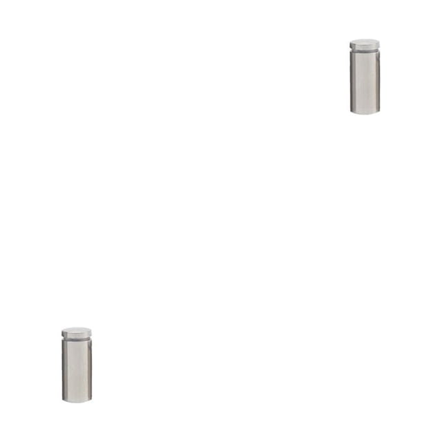 Scienceny Tornillo de publicidad Diseño aerodinámico duradero Espejo de vidrio Tuerca de clavo Perno Soporte para colgar en la pared Capacidad de carga 16x30mm 2piezas Scienceny CBP365811