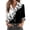Gray, variant on HAJWOH Womens Button Down Shirts Dressy Long Sleeve Floral Blouse Business Casual Work Office Fall Fashion Shirts