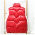 thumbnail image 4 of Patlollav Fashion Women Pocket Coats Long Jackets Winter Sleeveless Down Cotton Waistcoat, 4 of 7