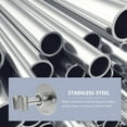 thumbnail image 5 of WRITWAA Shower Head Bracket Silver Adjustable Wall Mount Shower Holder 1 Set, 5 of 6