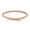 Rose, variant on Fine Jewelry 10K White Gold 1.2mm Twisted Wire Pattern Stackable Band for Women Size 4