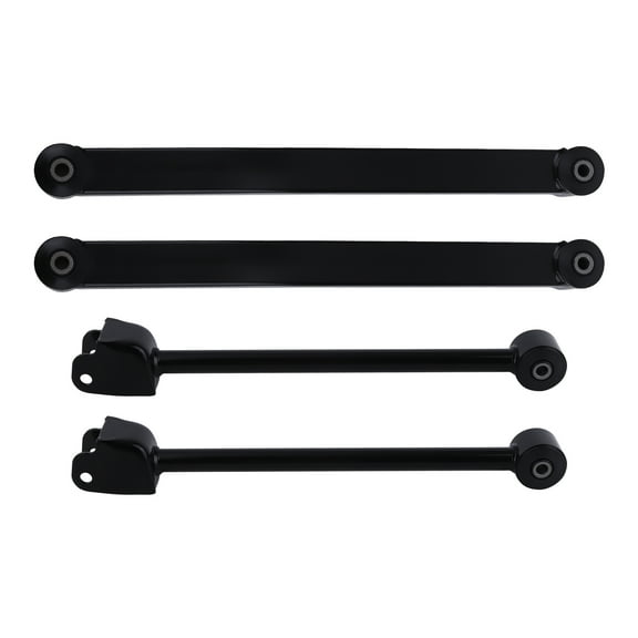 maXpeedingrods 4Pc Front Upper Lower Control Arm Kit for Jeep Wrangler 2007-2017, Jeep Wrangler JK 2018, K641822 K621823