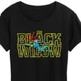 thumbnail image 3 of Marvel - Black Widow Type - Women's Short Sleeve Graphic T-Shirt, 3 of 5