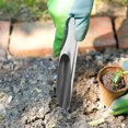 thumbnail image 4 of Pala de jardinería de acero inoxidable, pala de mano, herramienta para plantar vegetales., 4 of 6