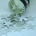 thumbnail image 1 of Confetti Star 1 1/4" Silver - Half Pound (8 oz) - CCL9527, 1 of 8