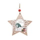 thumbnail image 1 of Billuyoard Decoración del árbol de Navidad Suministros de vacaciones Accesorios para el hogar Colgador de puerta Adornos de Navidad Artesanía Kits de decoración para fiestas Forma de estrella Billuyoard HA069469-01, 1 of 6