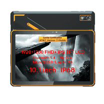 AOZORA K101 Android Rugged Tablet 10.1-inch 7000mAh Battery IP68 Octa-Core CPU Verizon Tablet