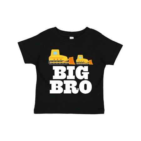 

Inktastic Big Bro Bulldozer Construction Brother Boys Gift Toddler Boy Girl T-Shirt