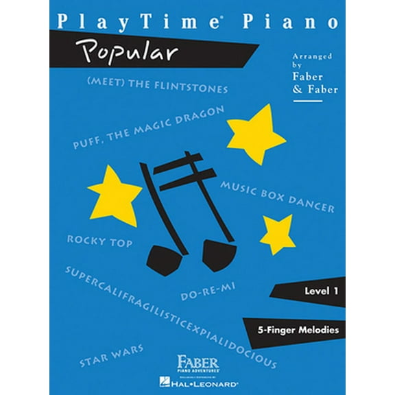 Pre-Owned Playtime Piano: Popular - Level 1 Easy Piano Sheet Music with Popular Songs for Beginner Students Fun Repertoire Songbook for Young Musicians Faber Pi (Paperback) 1616770015 9781616770013