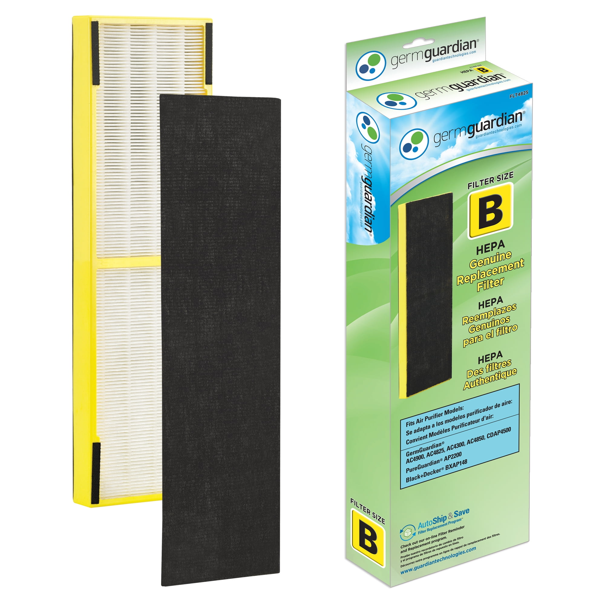 GermGuardian Filter B True HEPA Pure Genuine Replacement Filter