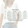 thumbnail image 3 of Ruyang Short Sleeve Tshirts for Women Chiffon V Neck Blouses Cute Mesh Sleeve Tops Summer Fashion Casual Top Women Shirts, 3 of 8