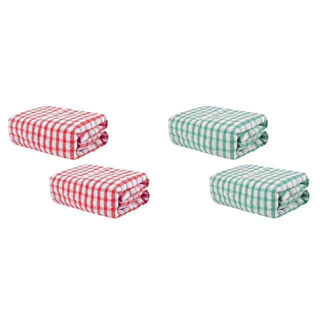 (2-Pack) Rinsvye 2Pack Cleaning Cloth Dish Microfiber Dishcloths for Kitchen Cloths Dish Towels Super Soft and Absorbent Kitchen Dishcloths Fast Drying Microfiber Kitchen Towels Cotton Dish Rags