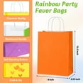 thumbnail image 3 of BagDream 48 Pack Rainbow Gift Bags with Handles, 8x4.25x10.5 Multi-Color Paper Party Favor Bags for Goodies Kids Birthday Baby Shower Wedding, 3 of 8
