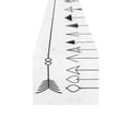 thumbnail image 2 of MYPOP Indian Style Arrows Cotton Linen Table Runner 14x72 Inches, 2 of 5