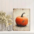 thumbnail image 2 of Qisvanset 12x16 Inch Abstract Pumpkin Fall Canvas Wall Art, Minimalist Retro Rustic Farmhouse Seasonal Wall Decor, 2 of 8