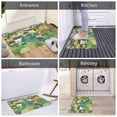 thumbnail image 5 of Yiaed Garden Farm Print Flannel Doormat Mat Outdoor Indoor Door Mats, Non Slip Durable Entrance Rugs for Outside Entry, Porch, Resist Dirt, 16"x24", 5 of 7
