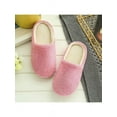 thumbnail image 2 of Women Men Winter Warm Anti-Slip Fleece House Home Indoor Slippers Shoes, 2 of 5