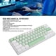 thumbnail image 3 of Teclado Mecánico De 61 Teclas, Teclado Inalámbrico 2,4G Con Cable, Interruptor Rojo, Batería De Larga Duración, Base Blanca Para 7 8 10, 3 of 7