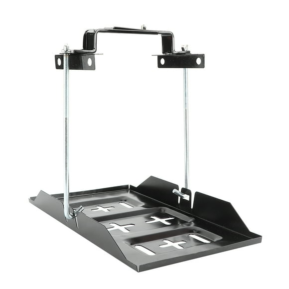 Battery Tray Holder, Metal Universal Battery Hold-Down Tray, Standard For Cars Factory 23CM