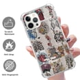 thumbnail image 2 of Newspaper Skull Case for iPhone 12 Pro,Aesthetic Art Design Pattern TPU Shock-proof Cover Case, 2 of 6