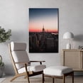 thumbnail image 2 of Wall26 Canvas Print Wall Art Sunset Sky New York City Cityscape Art Skyline Downtown Buildings Photography Print Realism Decor Panoramic Multicolor Landscape Scenic Modern Art for Home - 24" x 36", 2 of 5