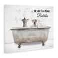 thumbnail image 2 of Stupell Industries Rustic Lodge Never Too Many Bubbles Dogs Canvas Art, 20 x 16, by Lori Deiter, 2 of 7