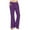 #03 Purple, variant on XIAfhje Linen Trousers Womens Summer Wide Leg Trousers Sale Cotton Linen Drawstring Elastic Waist Pockets Lightweight Loose Long Casual Lounge Trousers Pants Beach Holiday