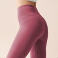 thumbnail image 6 of Qulqfy Pink Leggings for Women Workout Plus Size Compression Yoga Tummy Control Butt Lifting High Waist Leggings for Gym Women's Pants XXL, 6 of 6