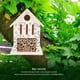 thumbnail image 4 of Hotel De Abejas, Casa De Abejas De Madera De Tubos Múltiples De Gran Espacio, Madera Maciza Para Jardín, 4 of 7