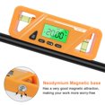 thumbnail image 5 of ​Compact Digital Inclinometer Angle Finder Gauge Spirit Level Bottom Magnet Data Hold Bright LCD Display Digital Spirit Level, 5 of 10