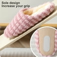 thumbnail image 4 of Ladies Slippers Slip On Womens Warm Bedroom Fleece House Winter Shoes, 4 of 9
