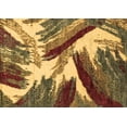 thumbnail image 1 of Ahgly Company Indoor Rectangle Abstract Brown Modern Area Rugs, 8' x 12', 1 of 4