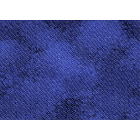 Ahgly Company Machine Washable Indoor Rectangle Transitional Cobalt Blue Area Rugs, 5' x 7'