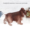thumbnail image 6 of YINKUU Toys for Boys and Girls 3-6 Years Cocker Spaniel Figurine Simulation Realistic Brown Dog Animal Decoration Figurine for Children, 6 of 21