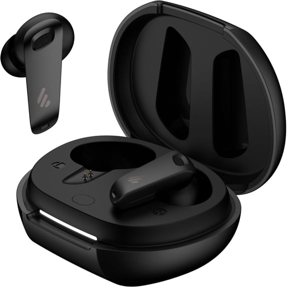 Restored Edifier NeoBuds Plus -48dB Active Noise Cancelling Earbuds, Balanced Armature and 10mm Dynamic Driver, Hi-Res Sound, LHDC, LDAC, AI Clear Calls with 6 Mics, Wireless Charging, Bluetooth 5.4 (Refurbished)