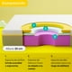 thumbnail image 3 of Colchón de Espuma Nooz Prime Individual Adulto y 2 Almohadas Responsive de Memory Foam Triturado blanco Individual, 3 of 7