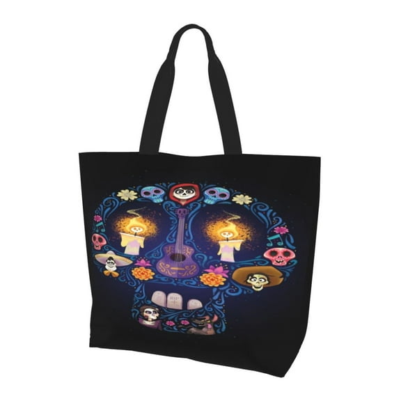 Coc Movie Totes Bag Shopping Shoulder Bags for Women Foldable Travel Work Large Reusable Portable Grocery Bag