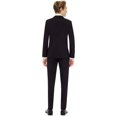 thumbnail image 4 of Teen Boys Solid Color Party Suit - Prom and Wedding Party Outfit - Including Blazer, Pants and Tie, 4 of 13