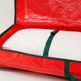 thumbnail image 2 of Wrapping Paper Organizer Storage Bag Containers for Christmas Gift, 40.5 Inch Waterproof Underbed Organizer with Reinforced Handles, Large Xmas Storage Box Holiday Accessories, 2 of 7