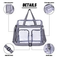 thumbnail image 6 of Savings Clear Bags Clear Bag for Stadium Events Clear Concert Bag Clear Crossbody Bag Clear Tote Bag Clear Purse Clear Backpacks for Stadium Events School Clear Lunch Bag for Women, 6 of 9