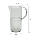 thumbnail image 5 of Better Homes & Gardens Acrylic Tinted Texture Pitcher, Green, 1-Count, 5 of 5