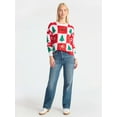 thumbnail image 2 of Holiday Time Women's Embellished Pullover Christmas Sweater, Midweight, Sizes XXS-XXXL, 2 of 5